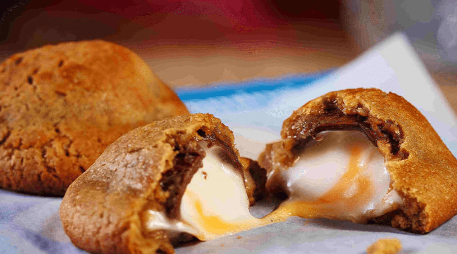 Domino’s Cadbury Creme Egg Cookies