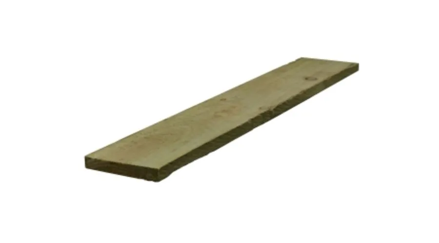 Green pressure treated timber for outdoor decking 