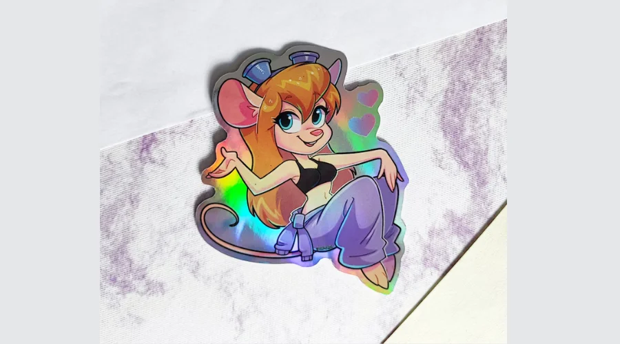 Holographic Vinyl Stickers Gadget