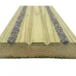 Pressure treated timber for outdoor decking