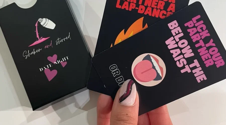 Shaken & Stirred Date Night Drinking Game - Couples Drinking Game