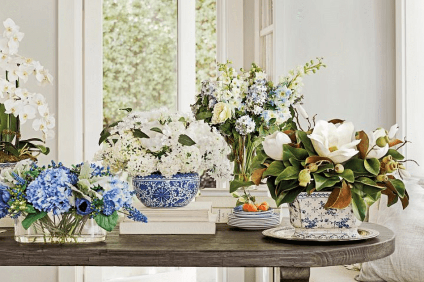 artificial flower arrangements