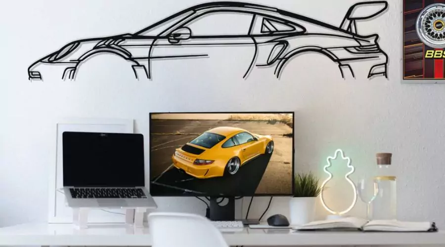 Metal Car Wall Art