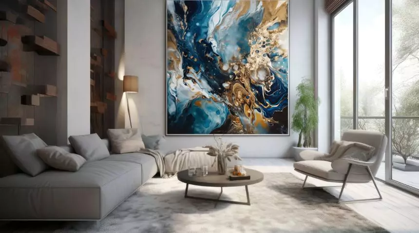 Metal wall art