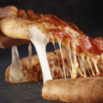 stuffed crust pizza
