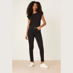 Ankle grazer jeans