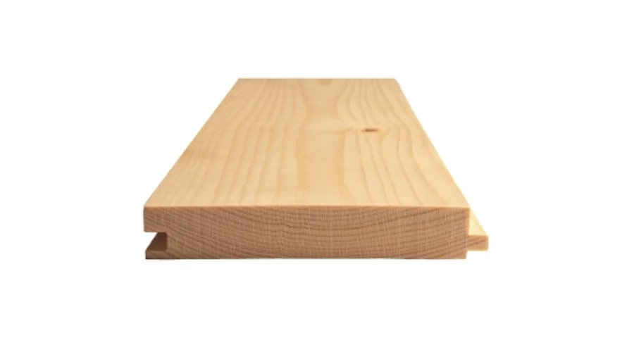 Finished Size: 18 x 144 mm; Dimensions: 22 x 150 x 1 m; BSW Redwood Planed Tongue & Groove Flooring installation | Nowandlive