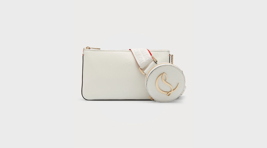 Loubila Hybrid Crossbody in Grained Leather