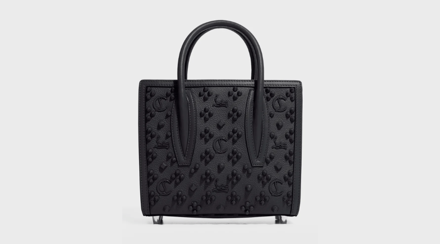 Paloma Mini in Leather with Loubinthesky Spikes
