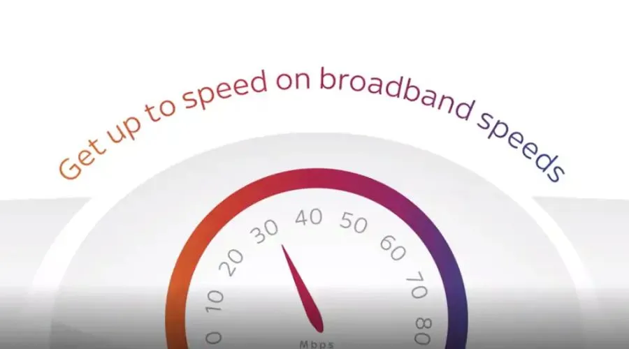 Sky broadband speed checker