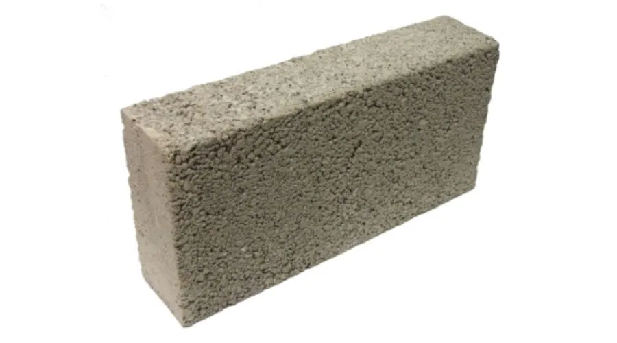 Solid Dense Concrete Block Grey