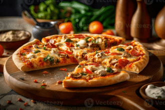 Vegi Supreme Extravaganza Pizza