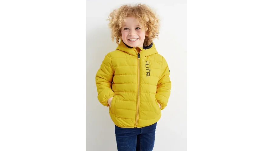 Water-repellent Quilted jacket with hood | Nowandlive