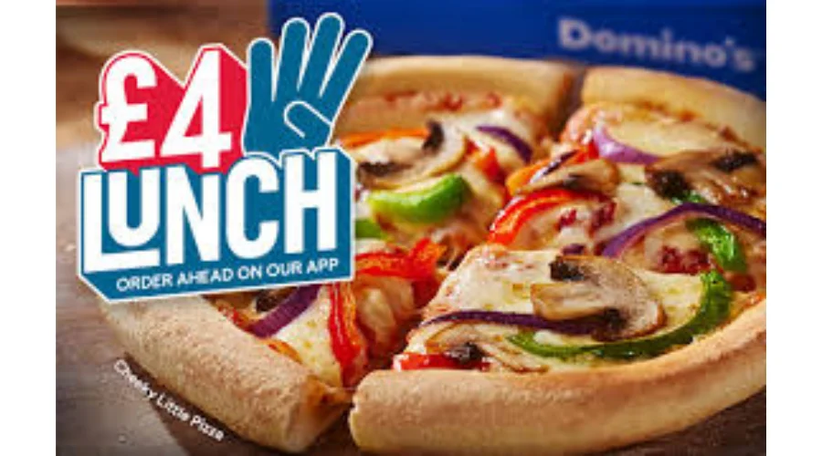  domino's £4 lunch menu | Nowandlive.