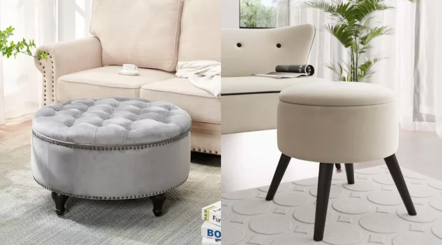 footstool with storage | Nowandlive