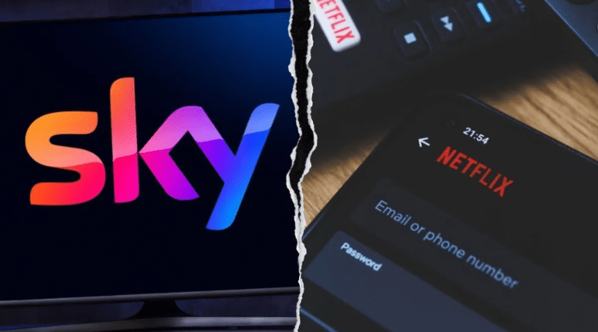 netflix on sky