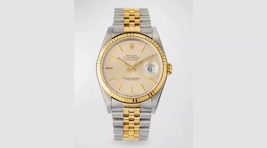 Rolex Oyster Perpetual Datejust 36mm Vintage 1990 Watch