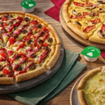 ultimate lasagne and carbonara pizza