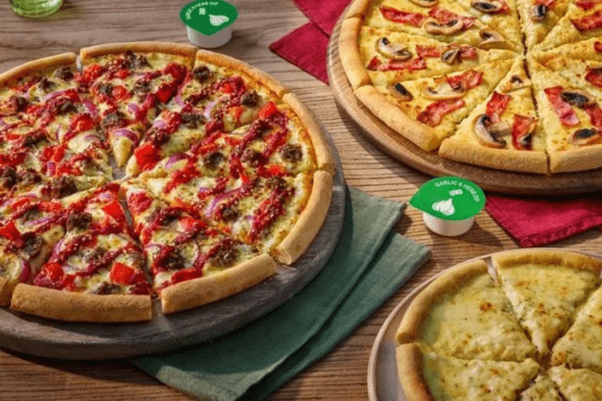 ultimate lasagne and carbonara pizza
