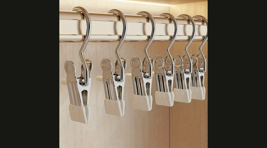 20-Piece Multi-Use Metal Hook Clips