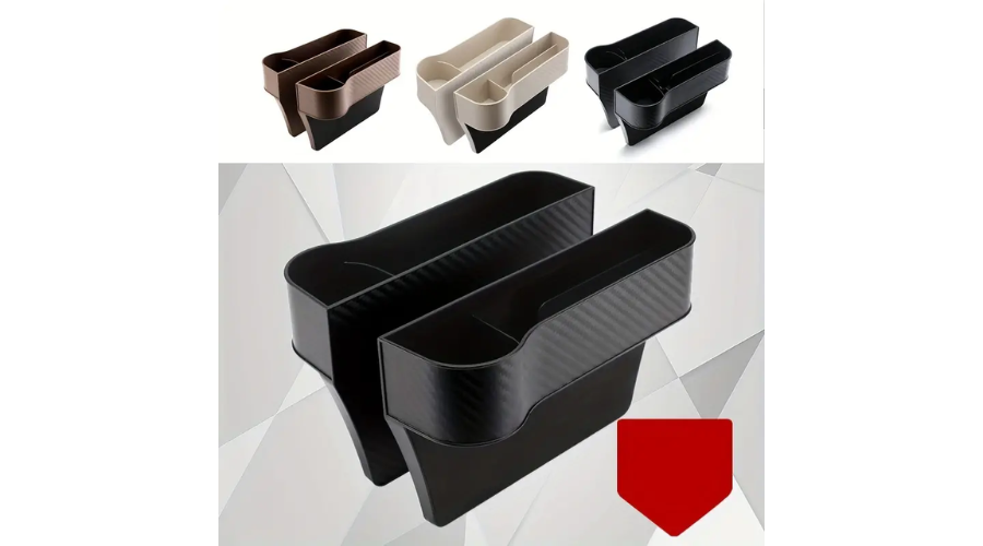 Car Seat Crevice/Slot Storage 1pc Storage Box For Car Cups Holder Pocket