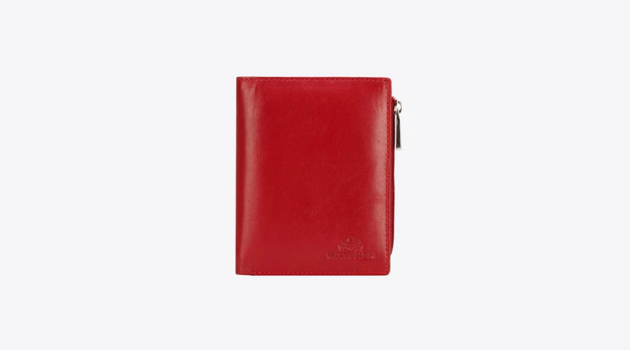 Leather Wallet with Clasp