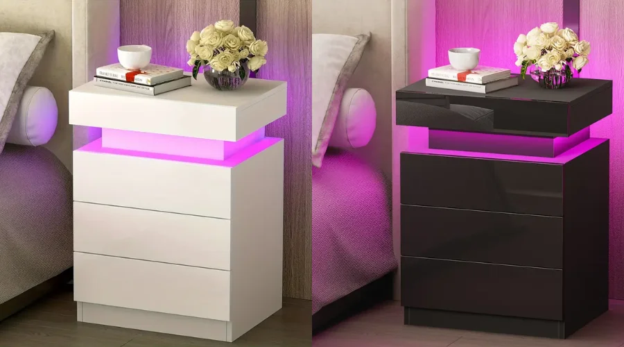 Modern Nightstand for Bedroom