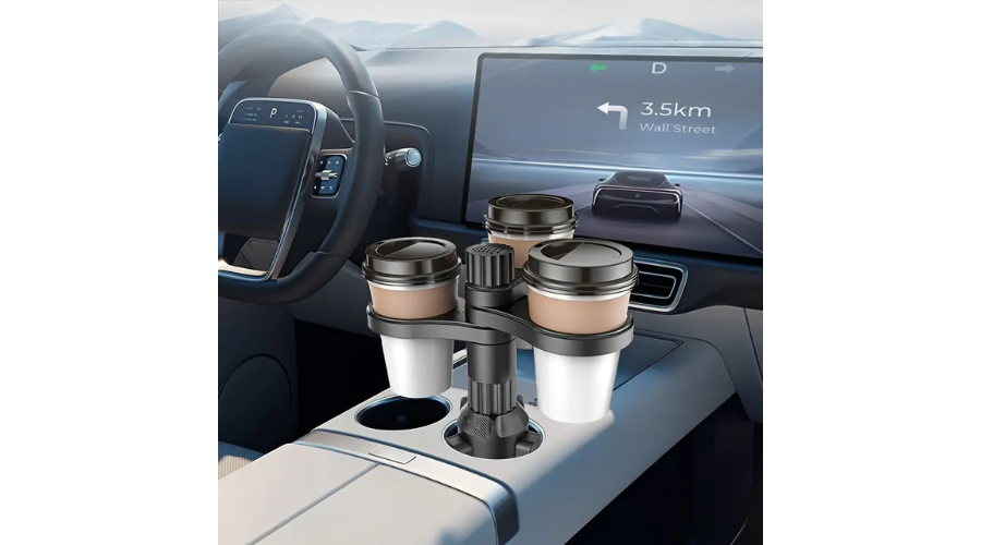 Multifunctional Water Cup Holder With Expandable Base Stable