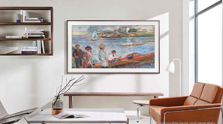 The Frame LS03B Art Mode 85” QLED 4K Samsung TV