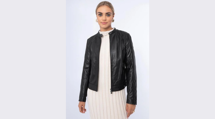 Women’s Classic Leather Jacket
