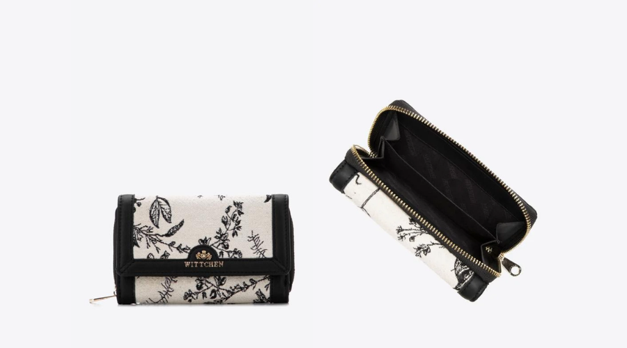 Women's patterned double-sided wallet