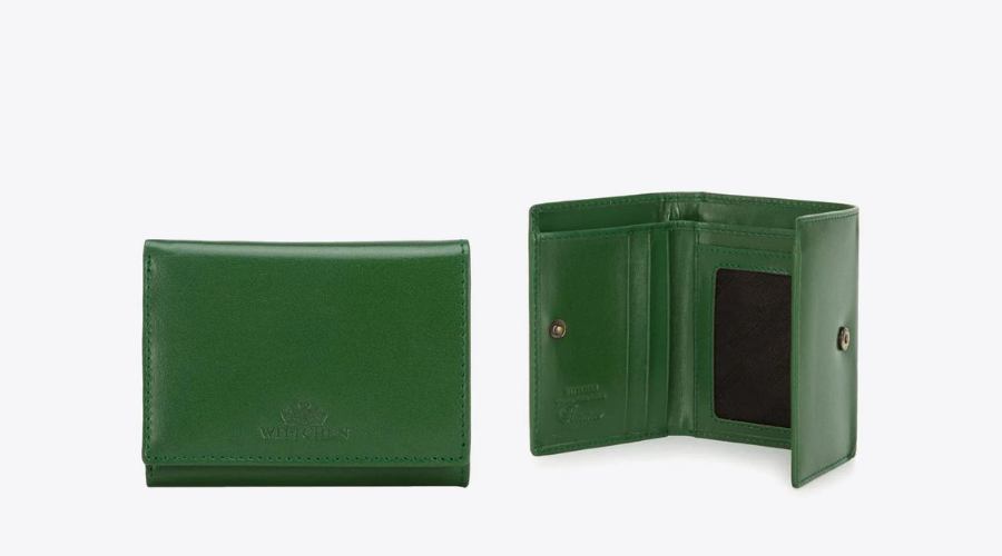 Women's smooth leather wallet 