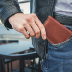 men's leather wallet