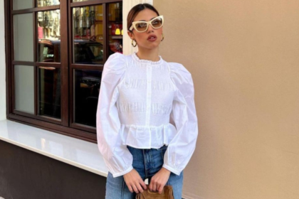 women's peplum top
