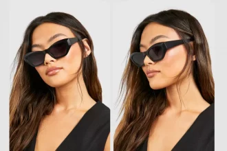 Black Cat Eye Sunglasses