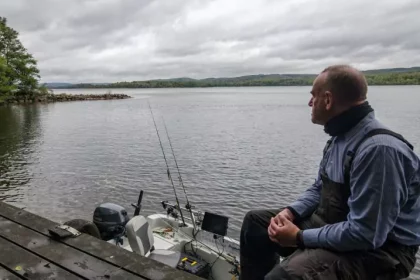 Fishing trip to sweden