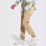 Khaki cargo pants