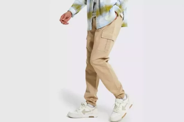 Khaki cargo pants