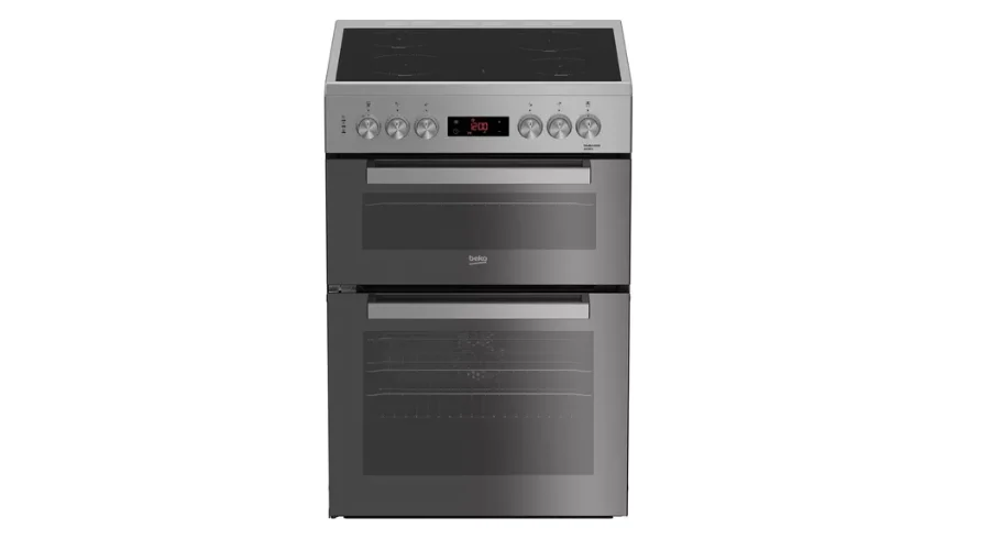 BEKO XDC663SM 60 cm Electric Ceramic Cooker - Silver