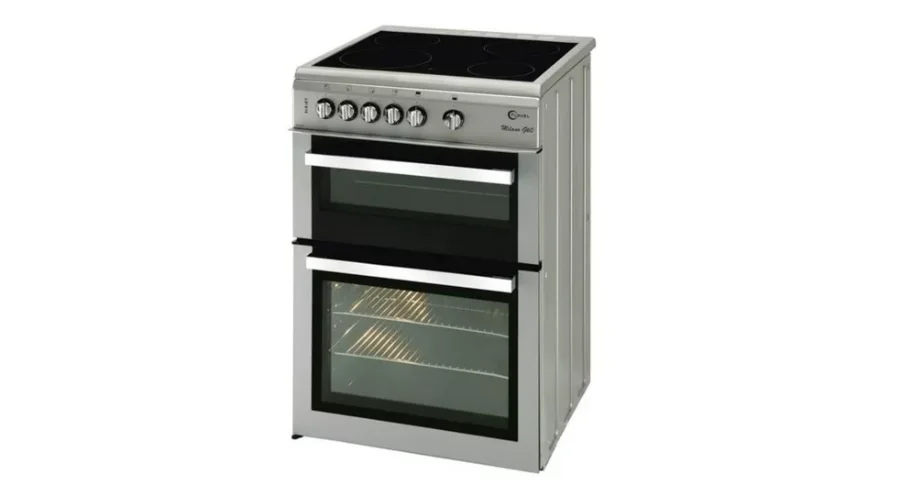 FLAVEL Milano ML61CDS Electric Ceramic Cooker - Silver & Chrome