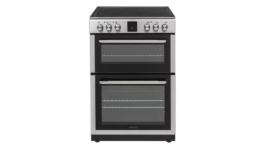 Kenwood KDC66SS22 60 cm Silver Electric Ceramic Cooker