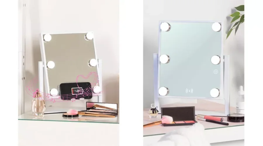 STYLPRO Glam & Groove Music Mirror - White