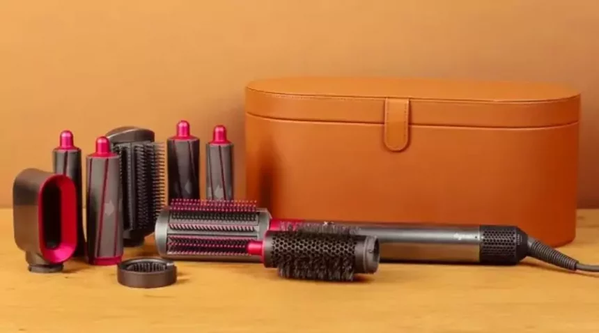 Air styler & hair dryer with storage case