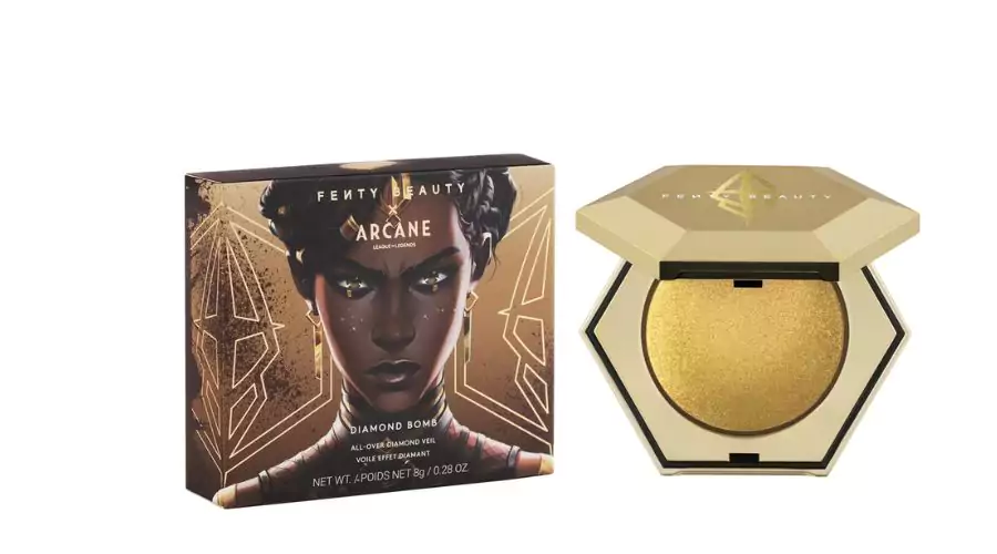 Arcane x Diamond Bomb All-Over Diamond Veil