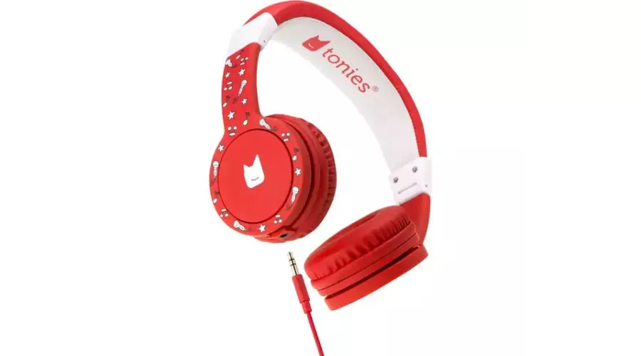 Best Headphones for Running: TONIES Foldable Headphones in Red