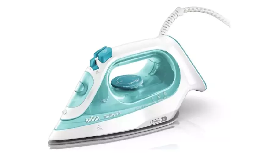 BRAUN TexStyle 3 SI3041.GR Steam Iron - Green