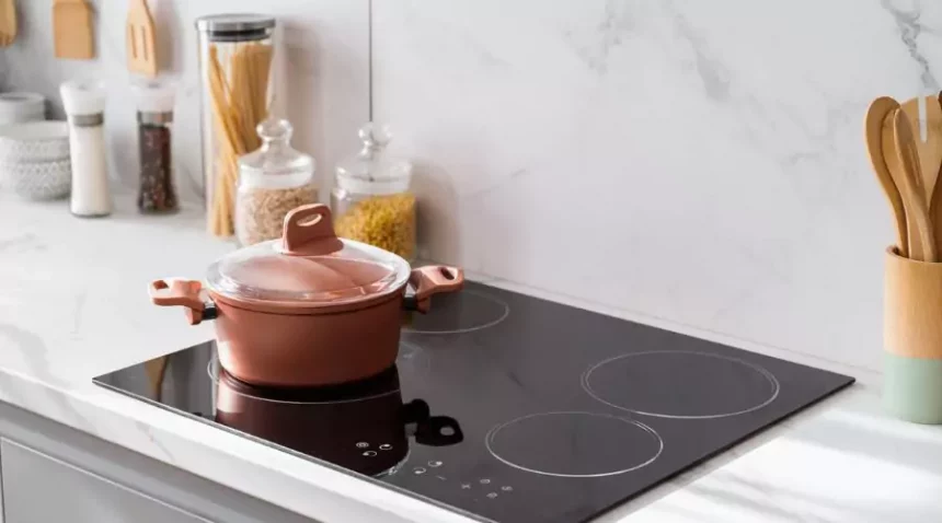 Electric induction hob