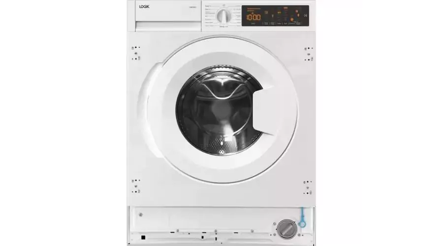LOGIK LIW812W22 T-series Integrated 8 kg 1200 Spin Washing Machine