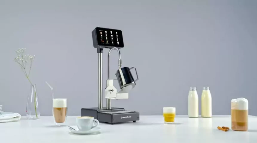 Milk frother machine
