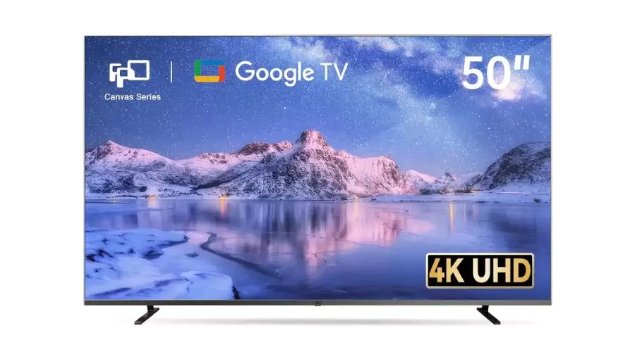 50-Inch FPD Smart TV with 4K UHD, HDR 10